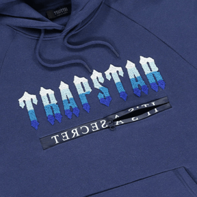 Trapstar Chenille Decoded 2.0 Hooded Tracksuit - Navy Ice Flavours - No Sauce The Plug