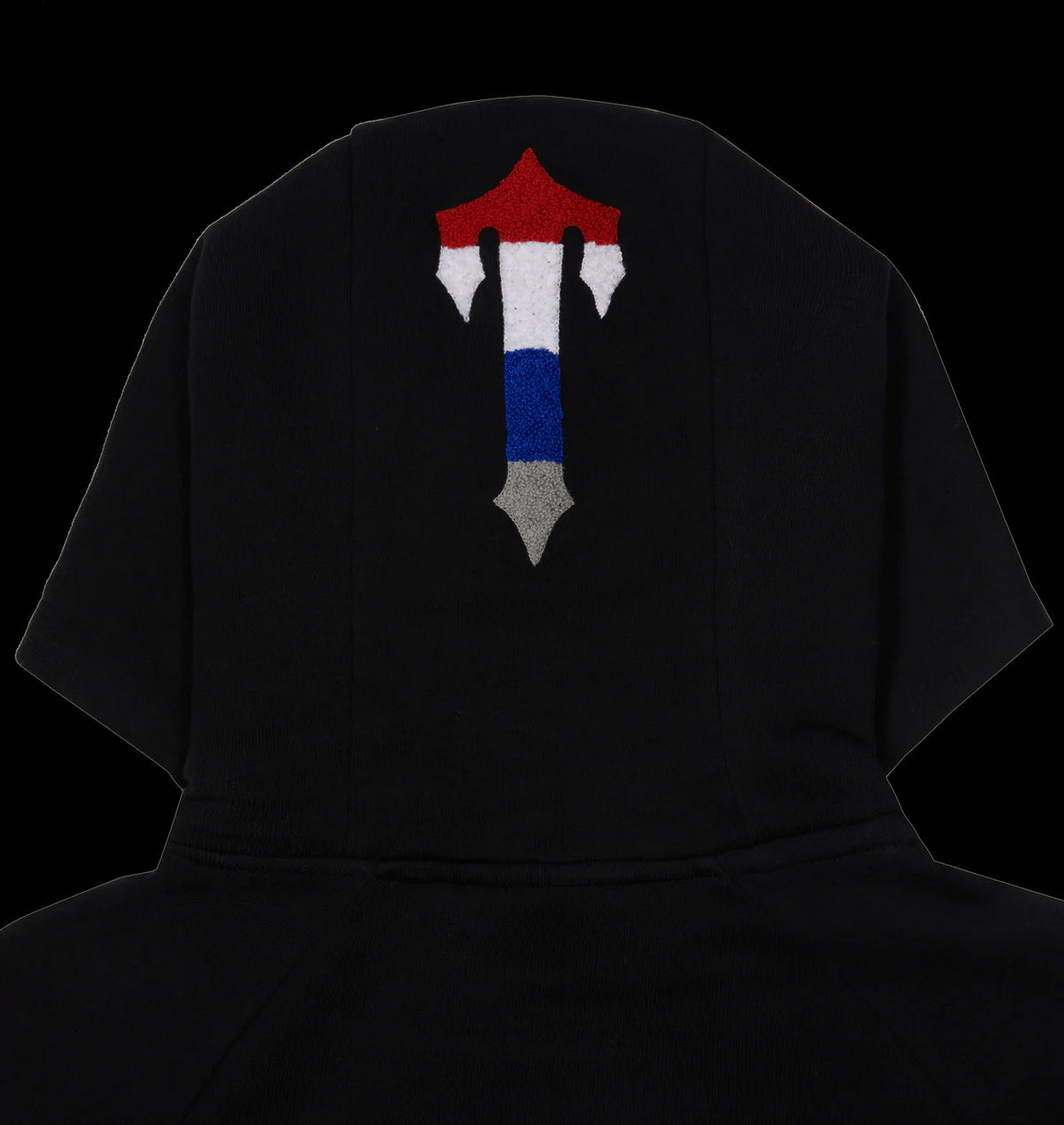 Trapstar Chenille Decoded 2.0 Hooded Tracksuit - Black Revolution - No Sauce The Plug