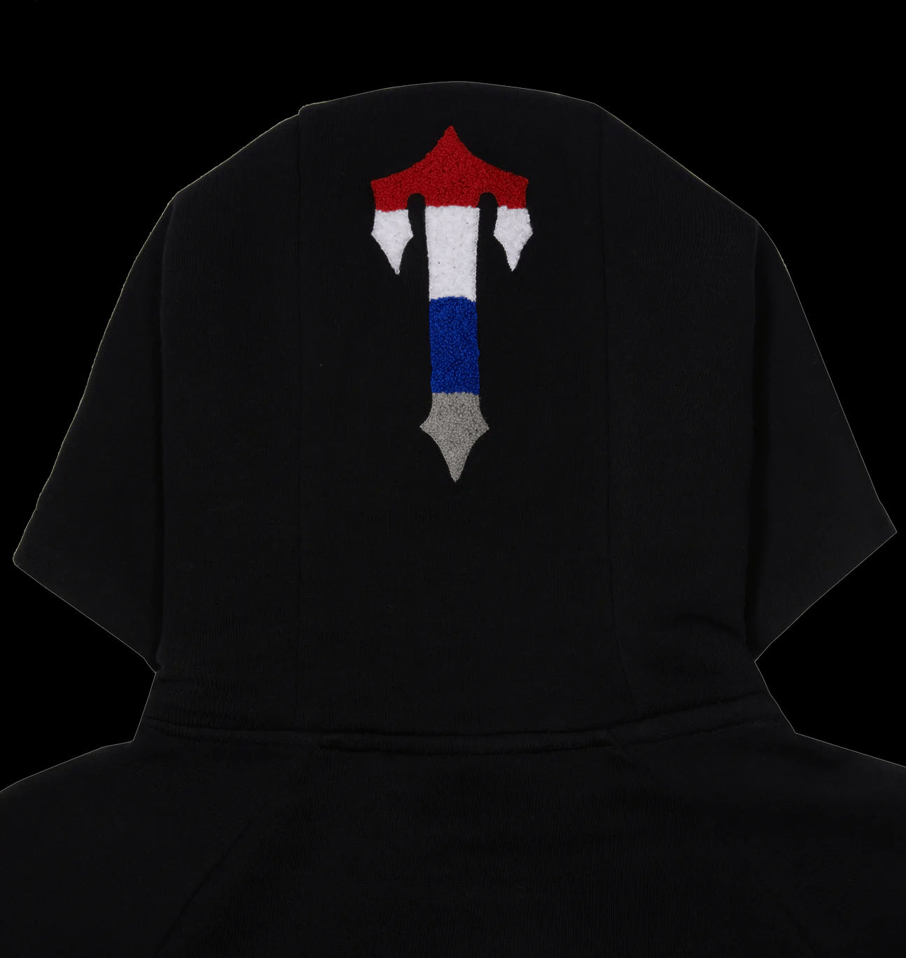 Trapstar Chenille Decoded 2.0 Hooded Tracksuit - Black Revolution - No Sauce The Plug