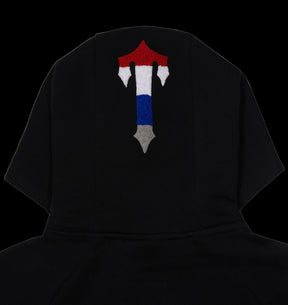 Trapstar Chenille Decoded 2.0 Hooded Tracksuit - Black Revolution - No Sauce The Plug