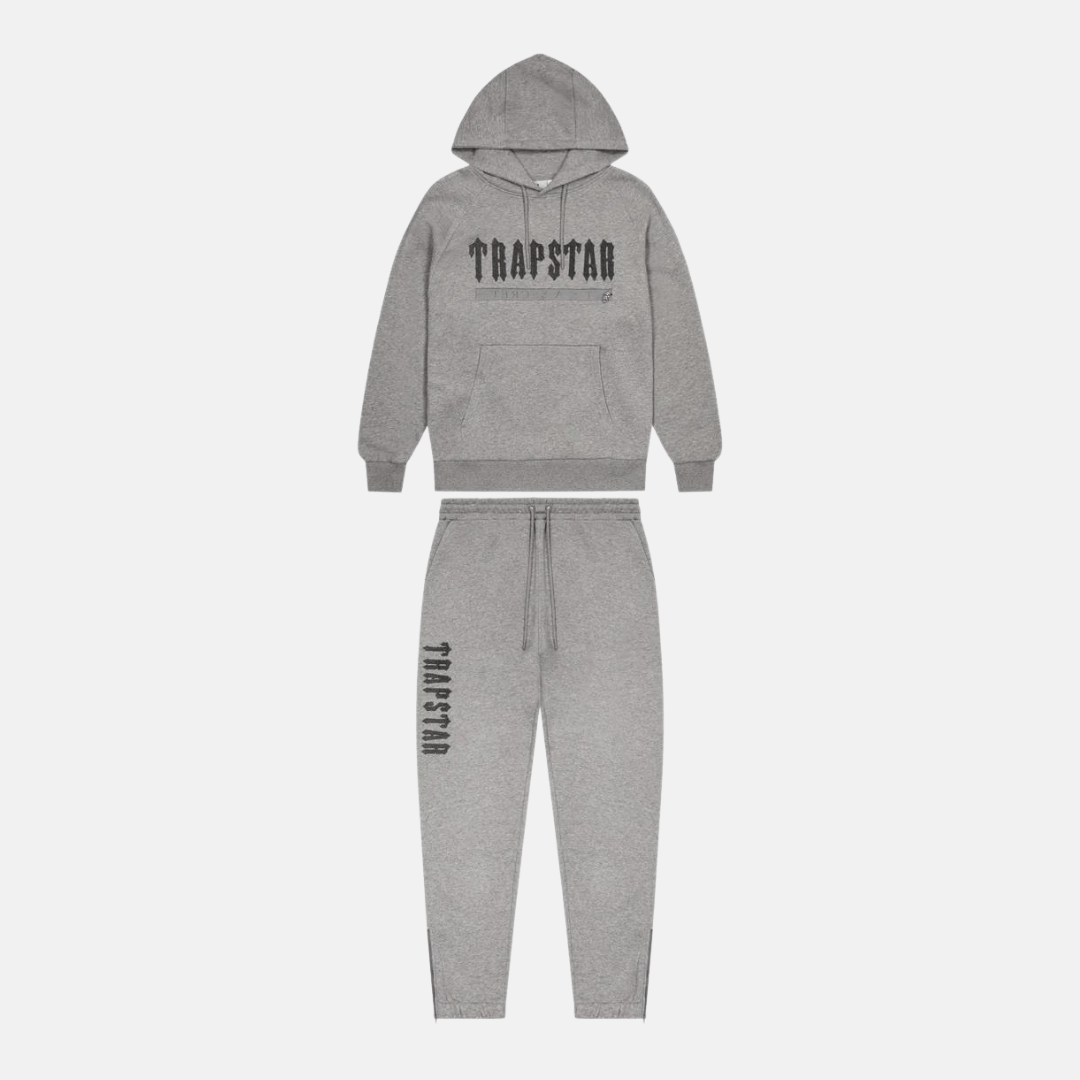 Grey trapstar tracksuit sales mens