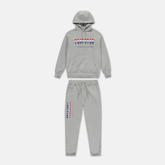 Trapstar Chenille Decoded 2.0 Hooded Tracksuit - Grey Revolution - No Sauce The Plug