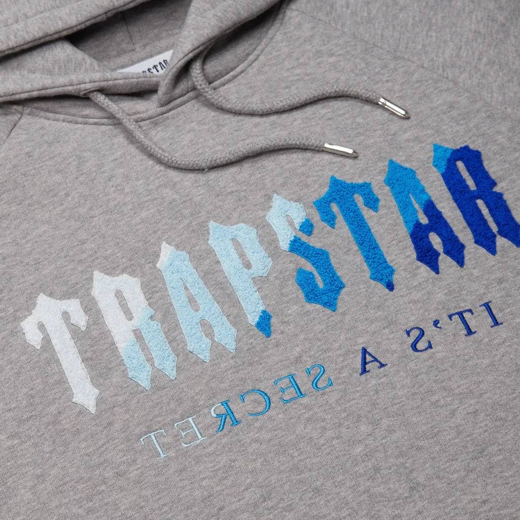 Trapstar Chenille Decoded Tracksuit - Grey Ice Flavours 2.0 Edition - No Sauce The Plug