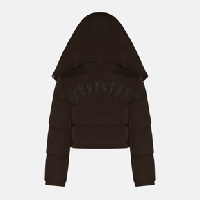 Trapstar Women's Irongate Hooded Jacket - Brown - No Sauce The Plug