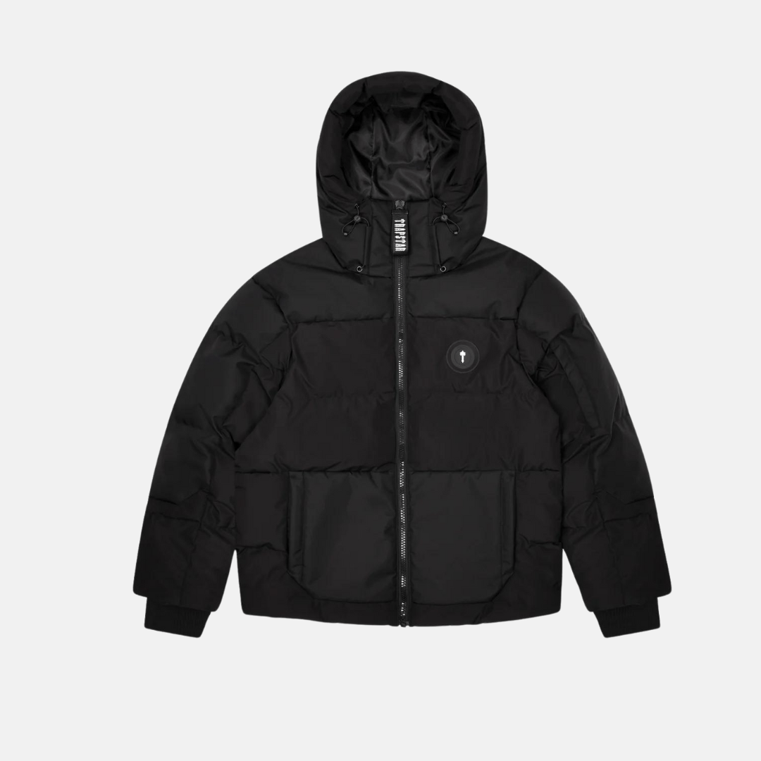 Trapstar Decoded AW23 Puffer - Black - No Sauce The Plug