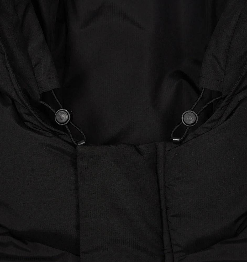Trapstar Decoded Hooded Puffer 2.0 Jacket - Black - No Sauce The Plug