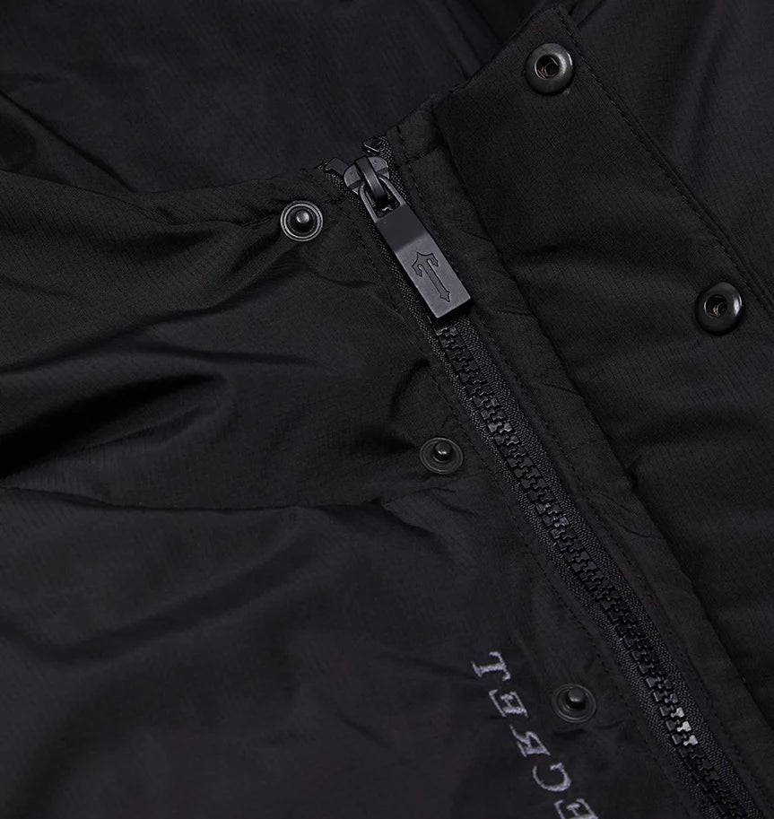 Trapstar Decoded Hooded Puffer 2.0 Jacket - Black - No Sauce The Plug
