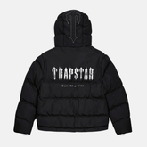 Trapstar Decoded Hooded Puffer 2.0 Jacket - Black/Camo - No Sauce The Plug