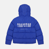 Trapstar Decoded Hooded Puffer 2.0 Jacket - Dazzling Blue - No Sauce The Plug