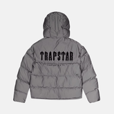 Trapstar Decoded Hooded Puffer 2.0 Jacket - Reflective - No Sauce The Plug