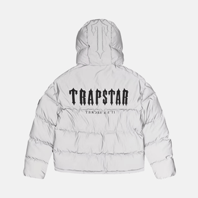 Trapstar Decoded Hooded Puffer 2.0 Jacket - Reflective - No Sauce The Plug