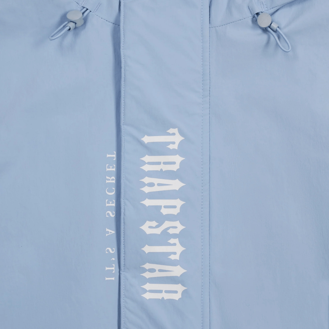 Trapstar Decoded  Windbreaker - Cashmere Blue - No Sauce The Plug