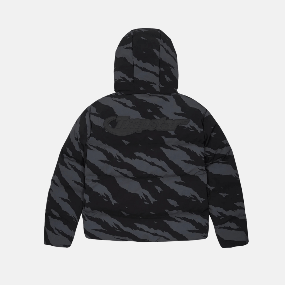 Trapstar Hyperdrive Technical Puffer Jacket Grey Camo No Sauce The Plug