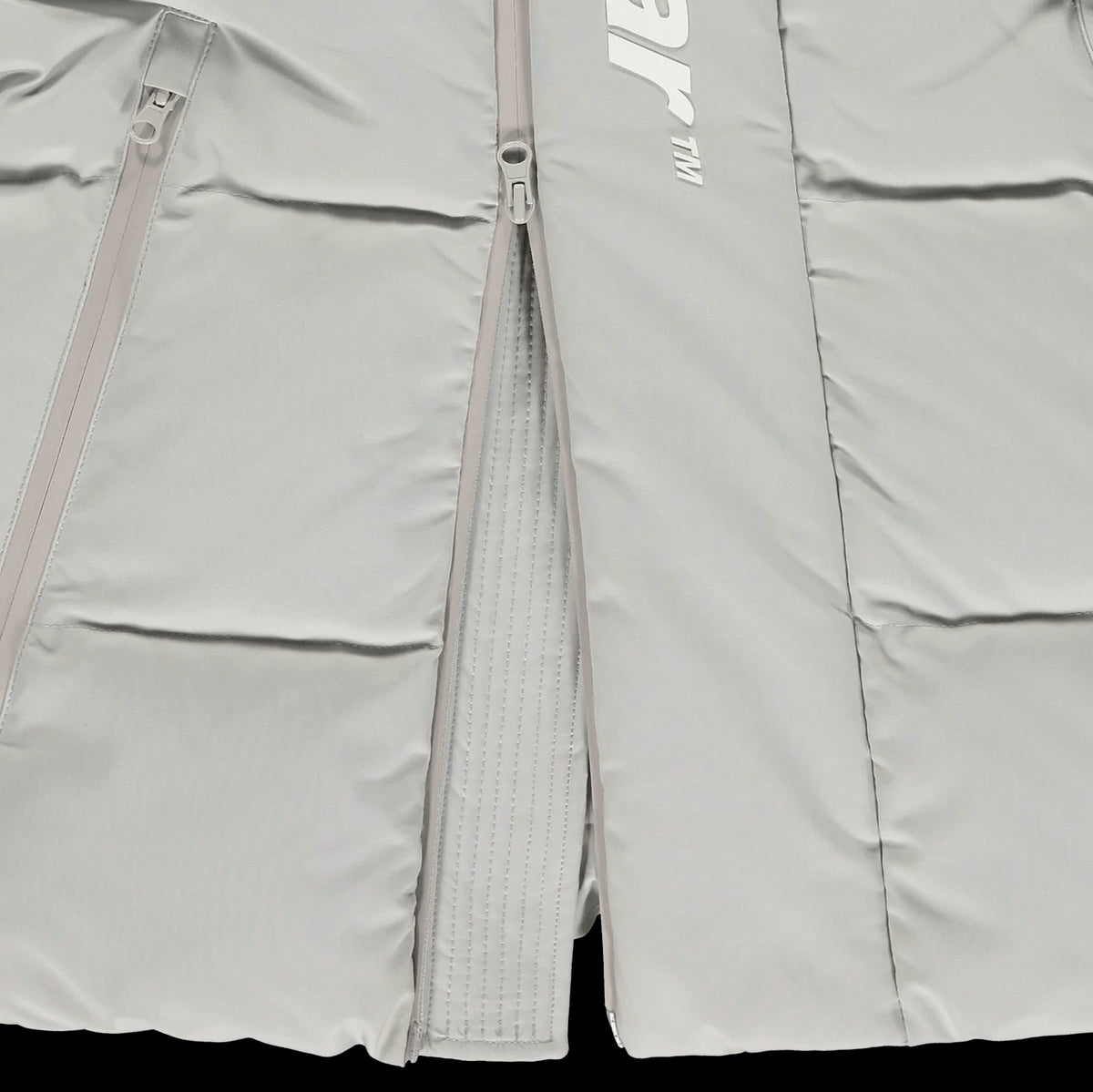 Trapstar Hyperdrive Technical Puffer Jacket Light Grey No Sauce The