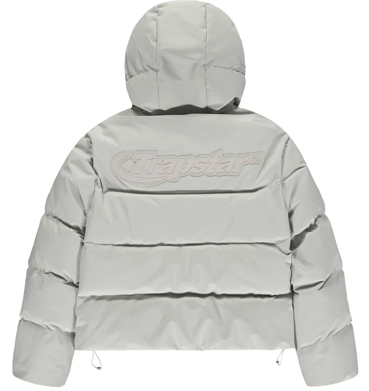 Trapstar Hyperdrive Technical Puffer Jacket - Light Grey - No Sauce The Plug