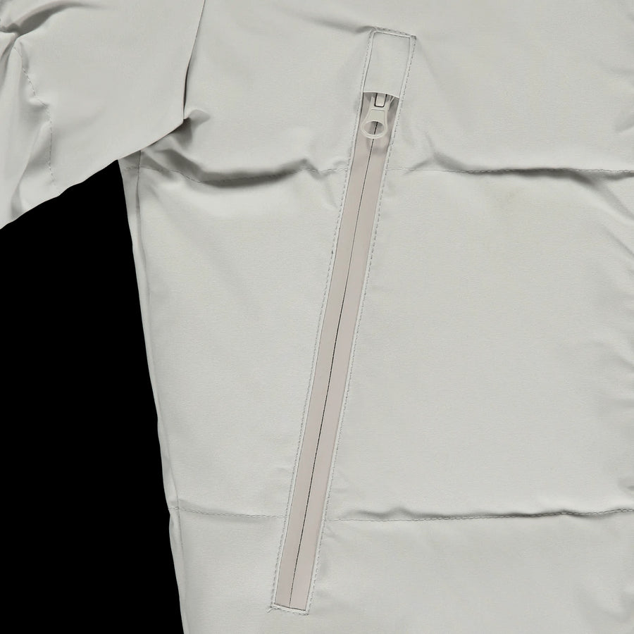 Trapstar Hyperdrive Technical Puffer Jacket Light Grey No Sauce The