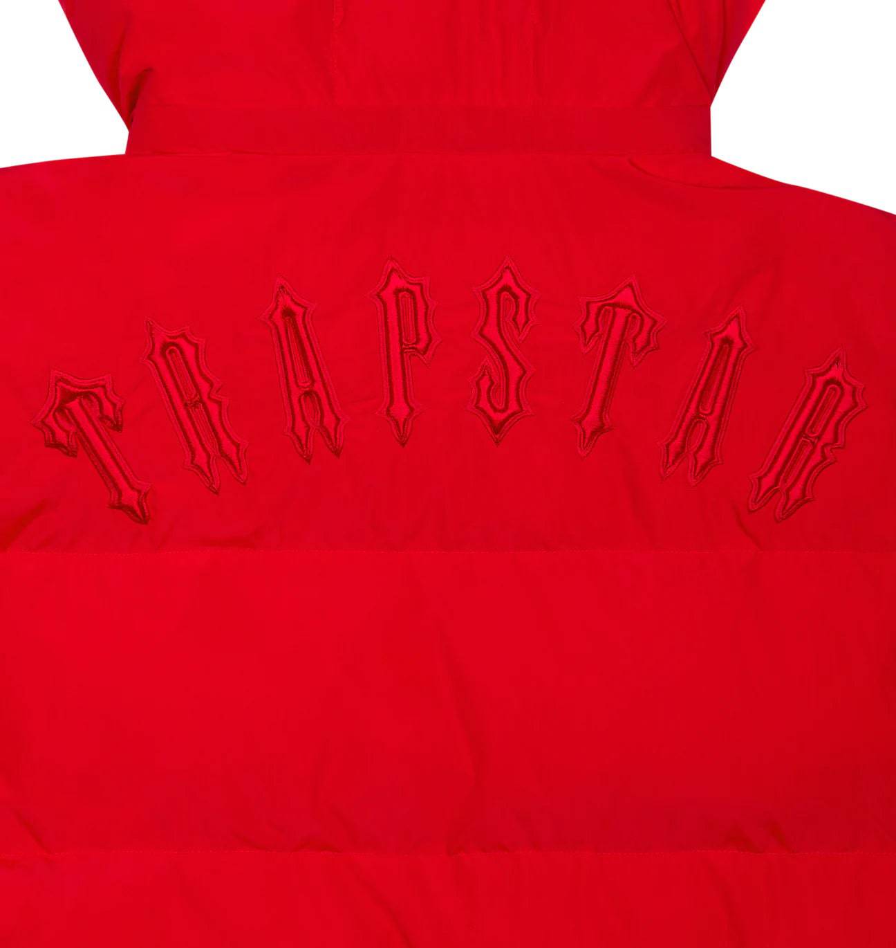 Trapstar Irongate Jacket Detachable Hood - Infrared - No Sauce The Plug