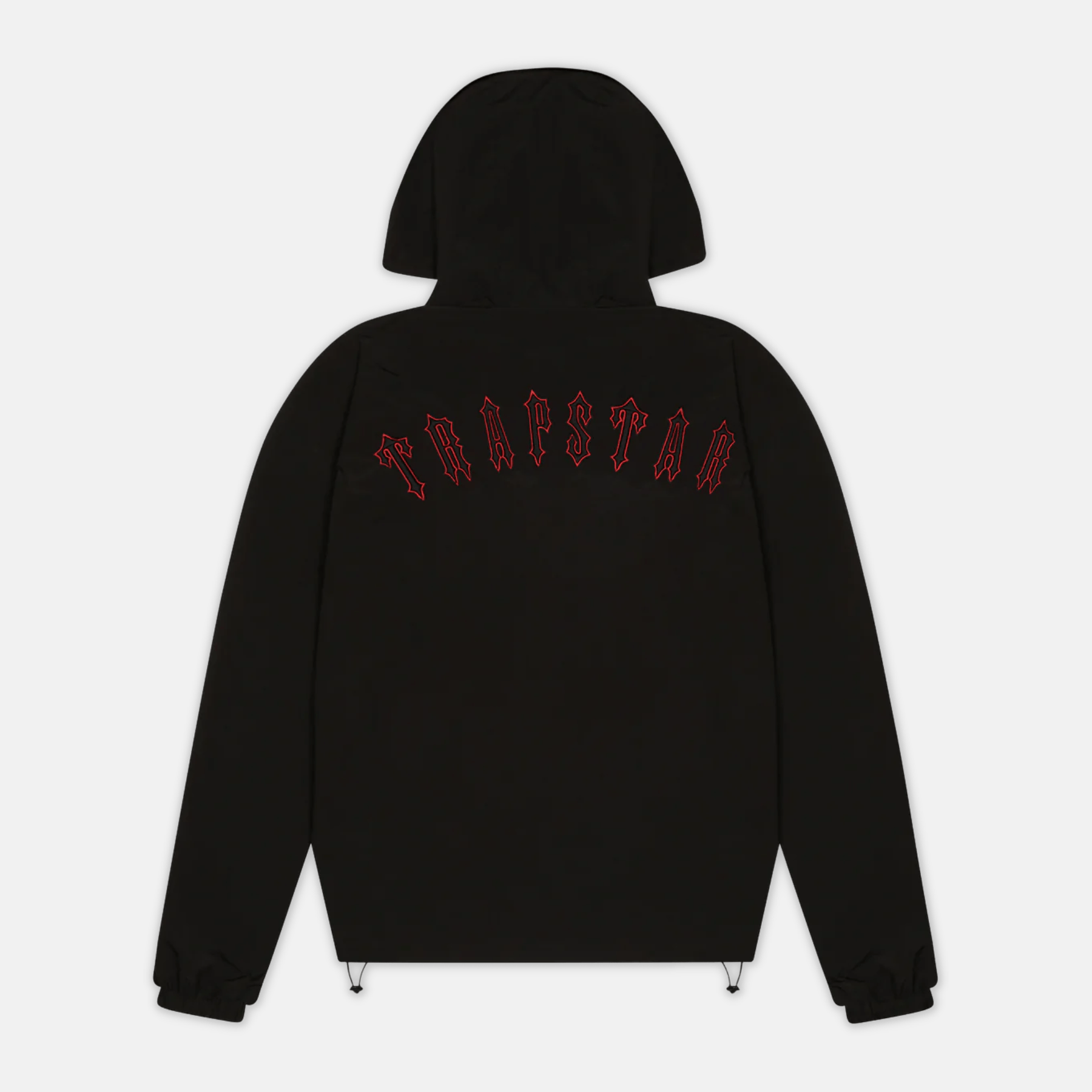 Trapstar Irongate T Windbreaker - Black/Red - No Sauce The Plug