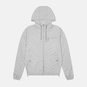Trapstar Irongate Windbreaker - Silver Monogram Edition - No Sauce The Plug