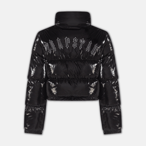 Trapstar Shiny Black Irongate Jacket - Women's - No Sauce The Plug