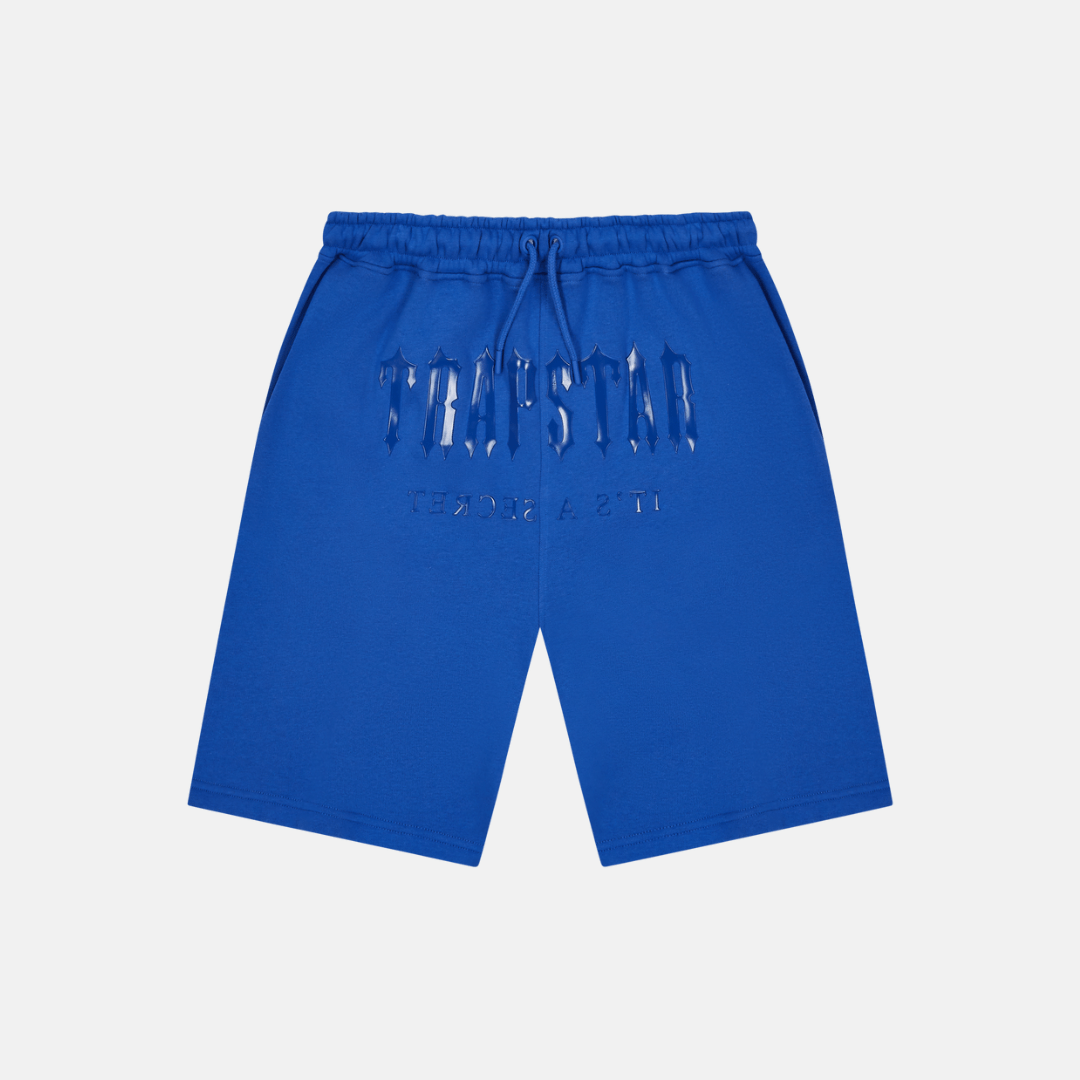 Trapstar Gel Decoded Shorts Set - Dazzling Blue - No Sauce The Plug