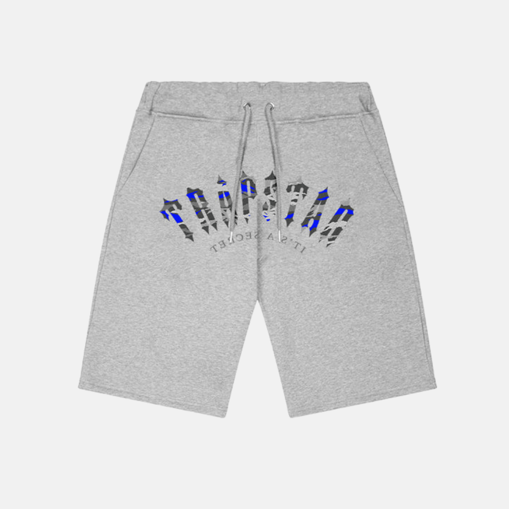 Trapstar Irongate Arch It's a Secret Shorts Grey/Ice Edition No