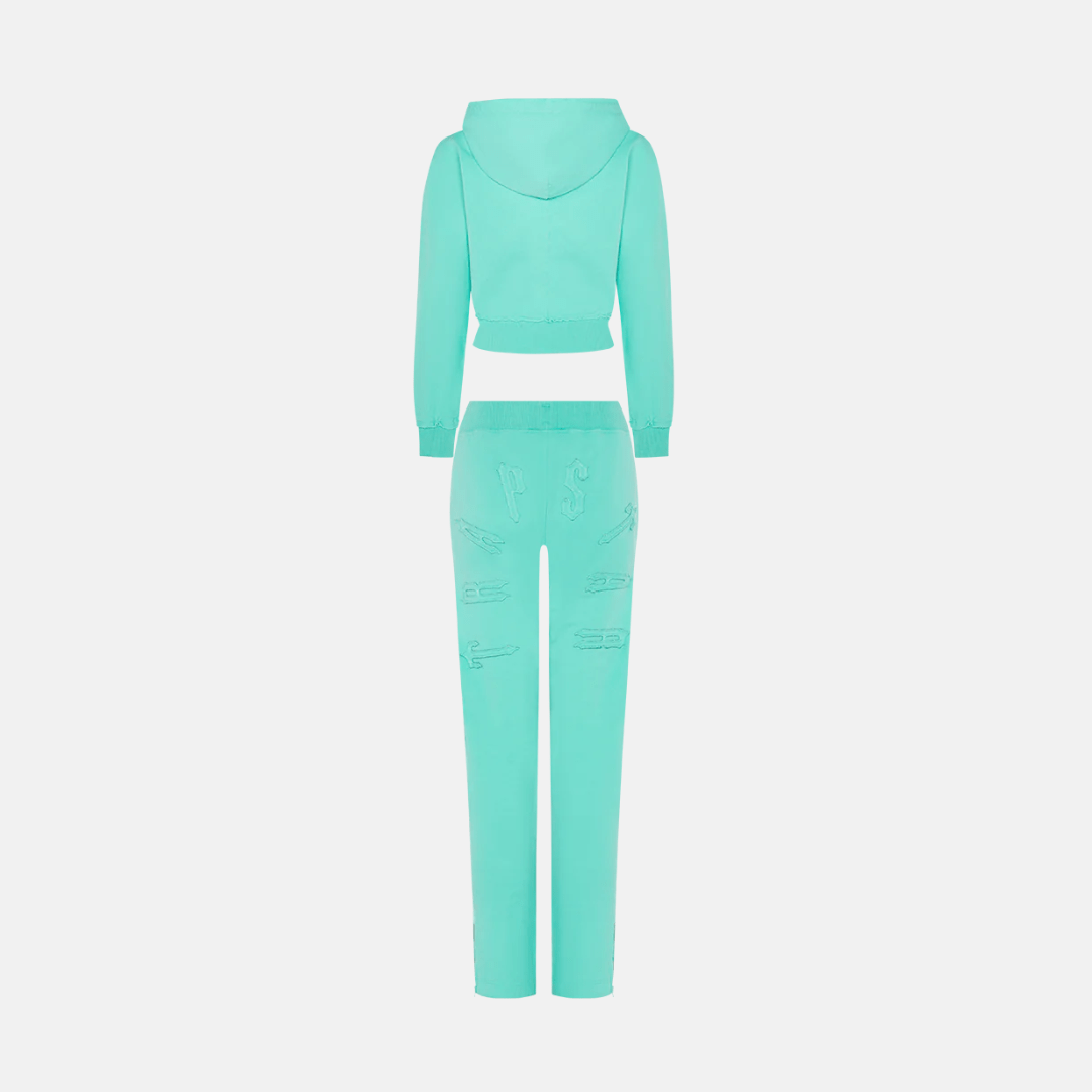 Trapstar Women's Irongate Tracksuit - Teal - No Sauce The Plug