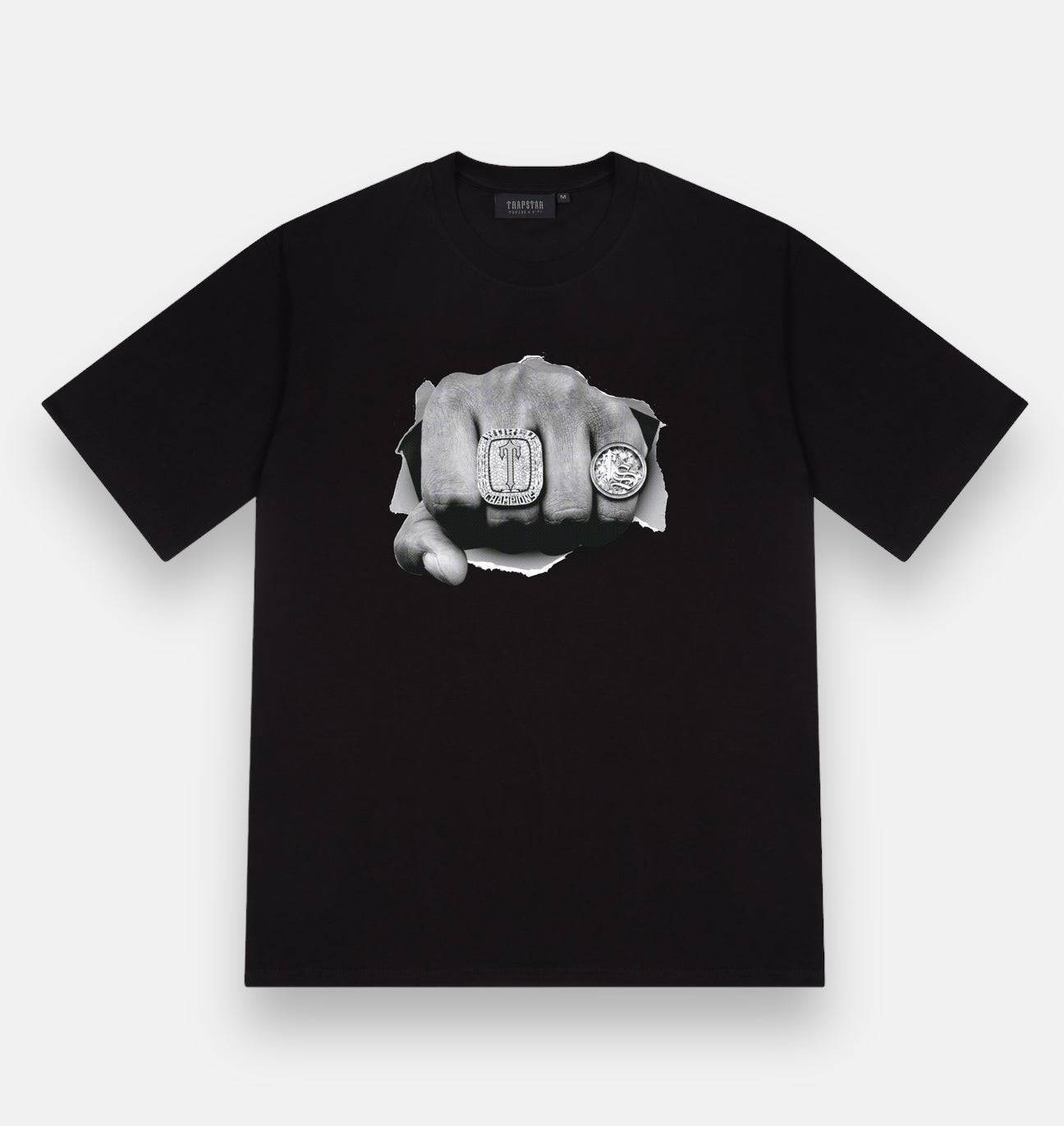 【新作】TRAPSTAR Ts Star Tee TS Allstars T-Shirt - Black | Parallel