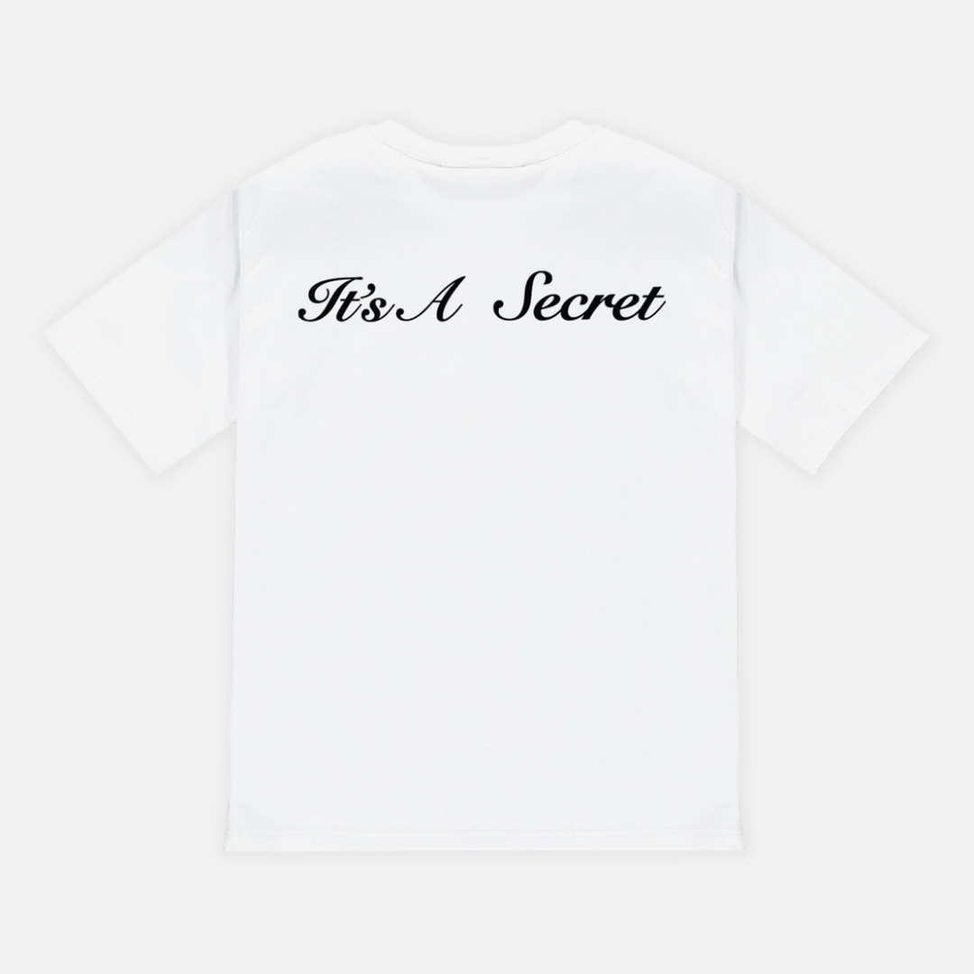 Trapstar Arched Irongate It's A Secret Tee - White - No Sauce The Plug