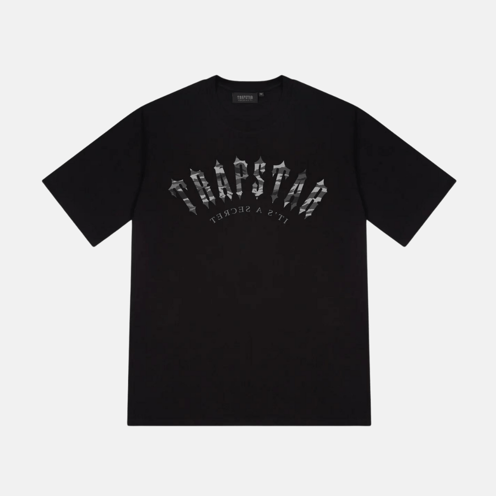 TRAPSTAR Irongate T Trip Drip Tee Tシャツ Trapstar x Cough Syrup Irongate Washed T-Shirt - Black