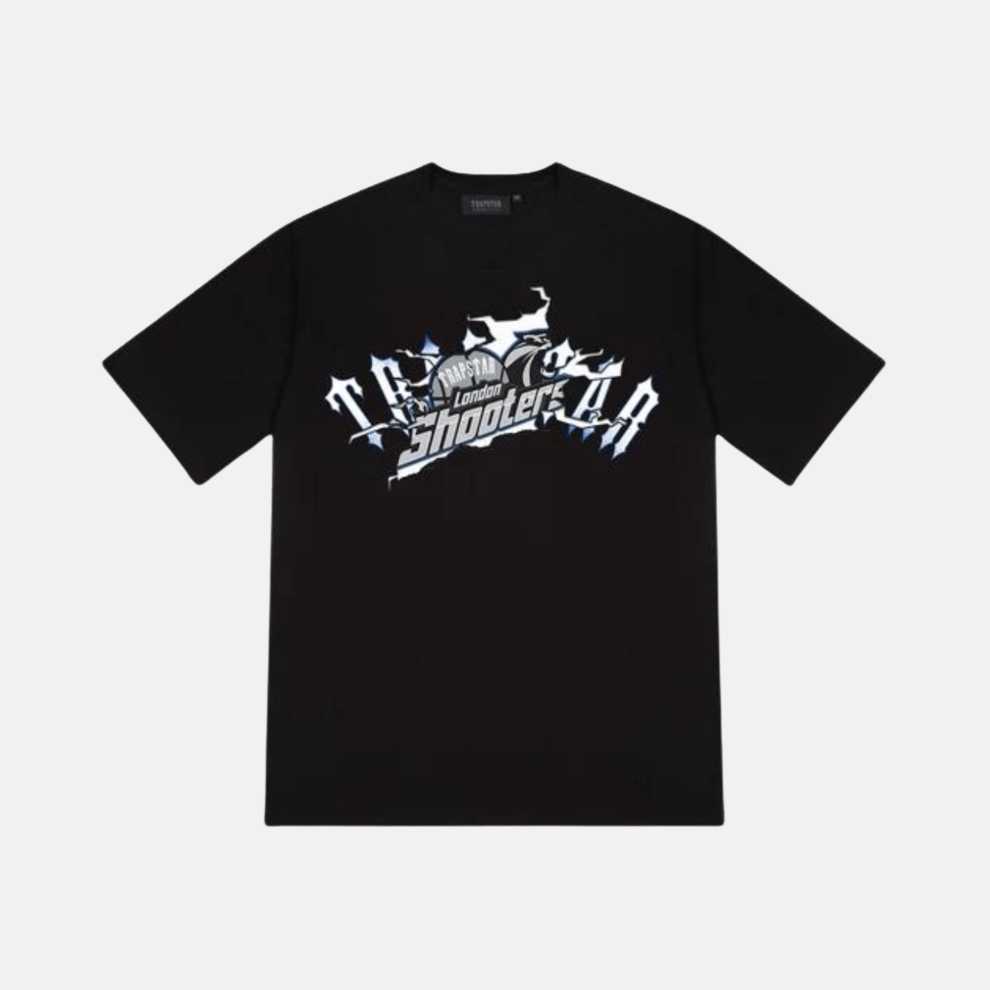 Trapstar Breakthrough Shooters T-Shirt - Black | No Sauce The Plug