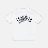 Trapstar Breakthrough Shooters  T-Shirt - White - No Sauce The Plug