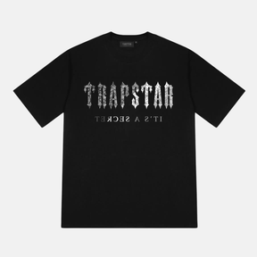 Trapstar Decoded Paisley Monochrome Edition T-Shirt - Black - No Sauce The Plug
