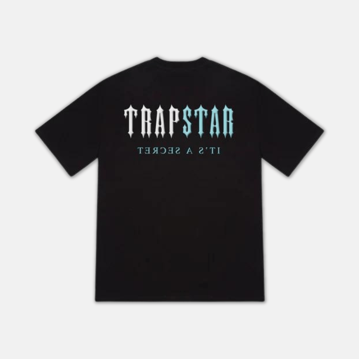 Trapstar Decoded T-Shirt - Black/Teal - No Sauce The Plug