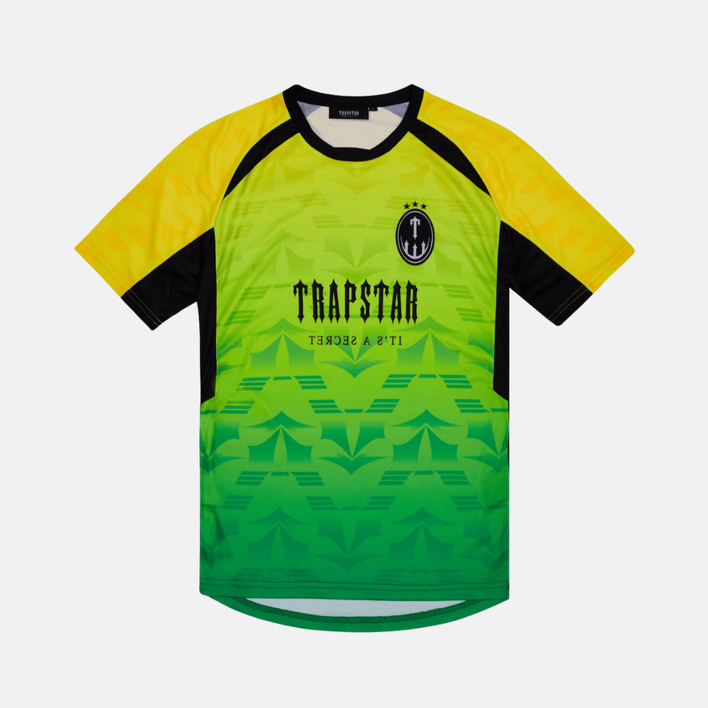 Trapstar Irongate Carnival Edition Football Jersey Yellow/Green No
