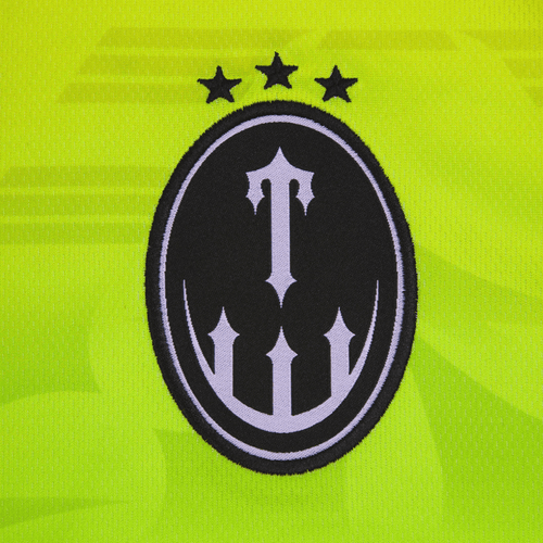 Trapstar Irongate Carnival Edition Football Jersey Yellow/Green No Sauce The Plug