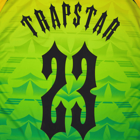 Trapstar Irongate Carnival Edition Football Jersey - Yellow/Green - No Sauce The Plug