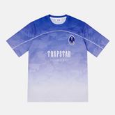 Trapstar Irongate Monogram Football Jersey - Blue Camo - No Sauce The Plug