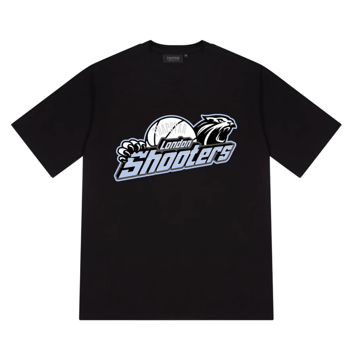 Trapstar Shooters SS23 T-Shirt - Black/Ice Edition - No Sauce The Plug