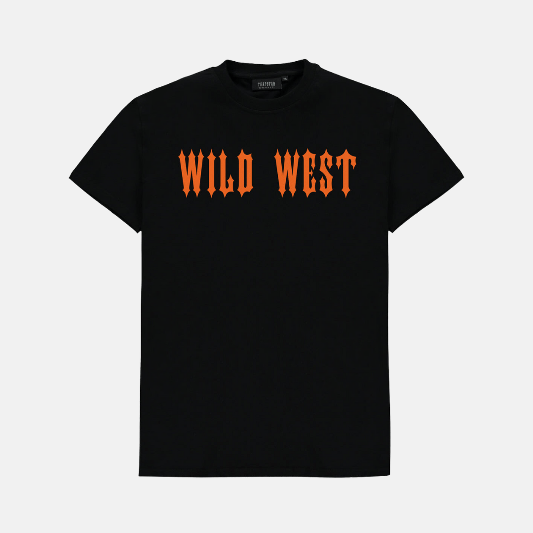 Trapstar x Central Cee Wild West T-Shirt - Black - No Sauce The Plug