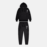 Trapstar Irongate Arch Chenille 2.0 Hooded Tracksuit - Black - No Sauce The Plug