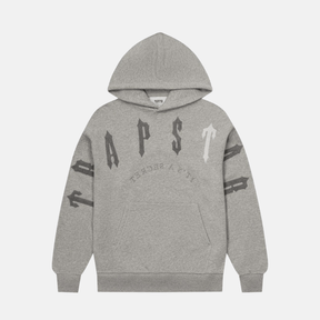 Trapstar Irongate Arch Chenille 2.0 Hooded Tracksuit - Grey - No Sauce The Plug