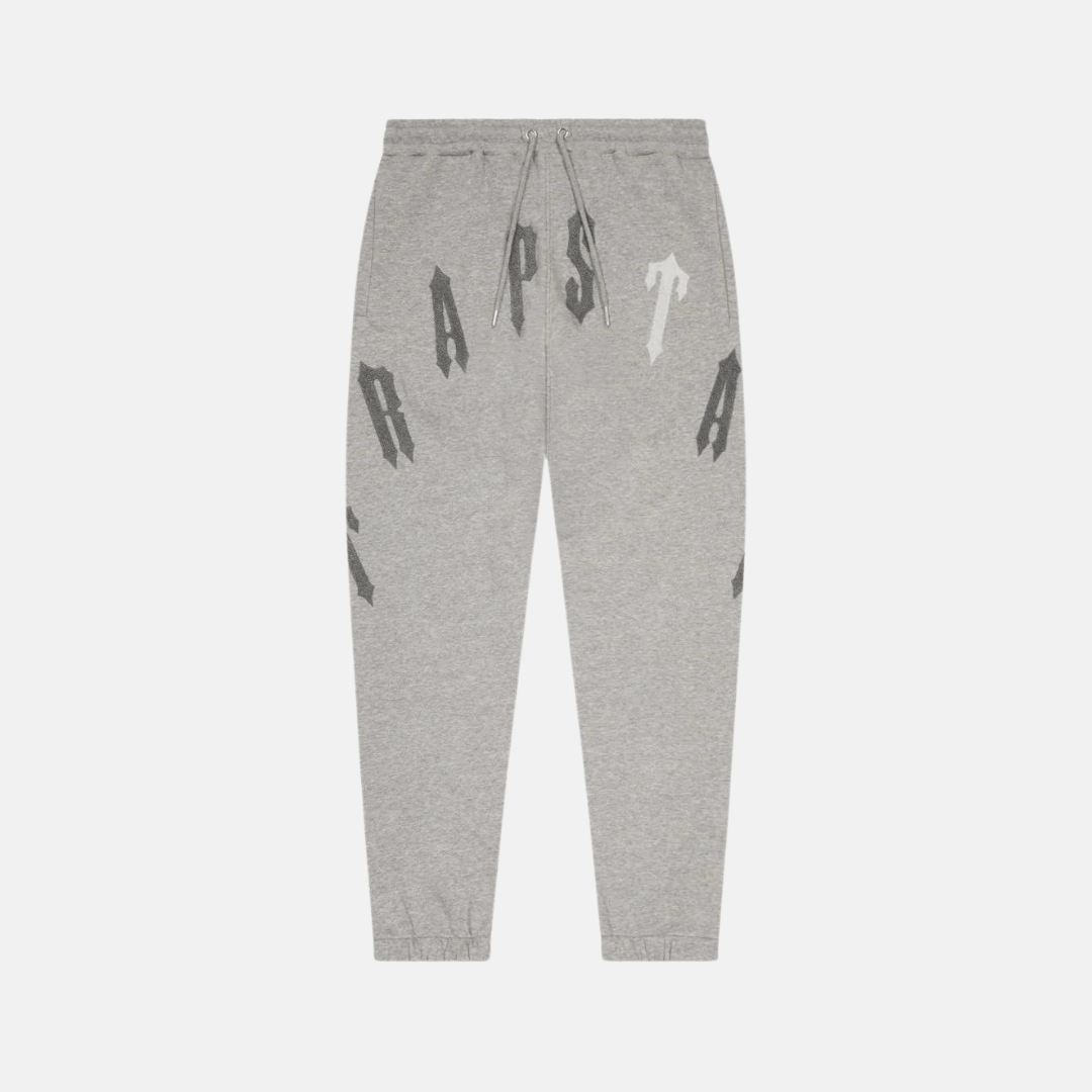 Trapstar Irongate Arch Chenille 2.0 Hooded Tracksuit - Grey - No Sauce The Plug