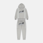 Trapstar Shooters Tracksuit 2.0 - Grey/Sky Blue - No Sauce The Plug
