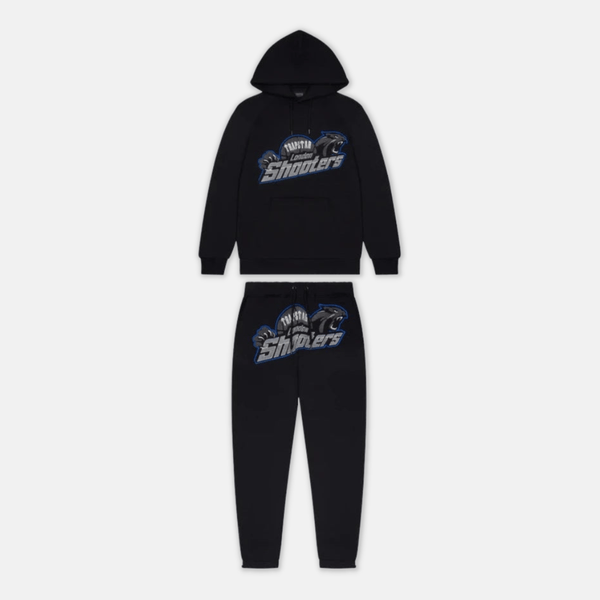 Trapstar Shooters Tracksuit - Black Ice Flavours | No Sauce The Plug