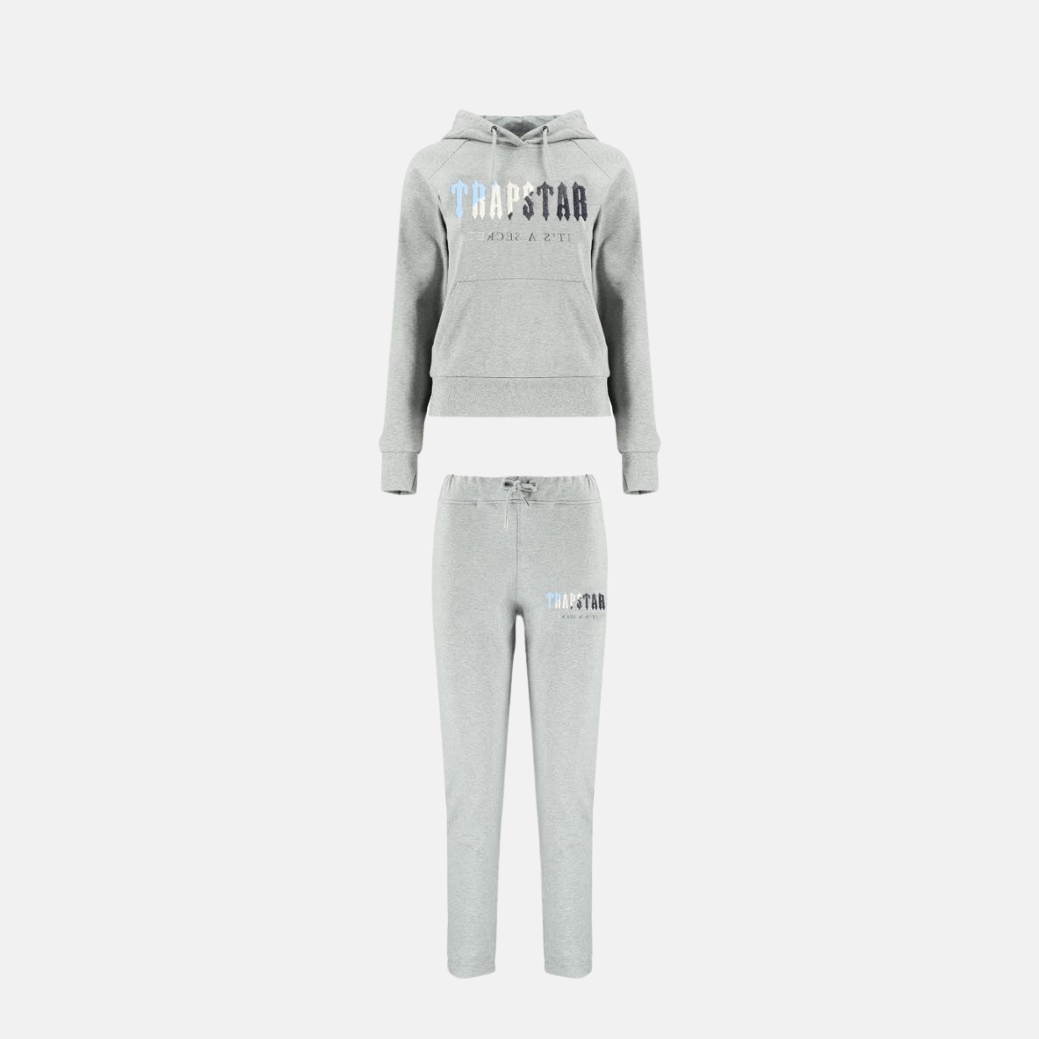 Trapstar Women's Chenille Decoded Tracksuit - Grey Ice Flavours | No ...