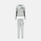 Trapstar Women's Chenille Decoded Tracksuit - Grey Ice Flavours - No Sauce The Plug
