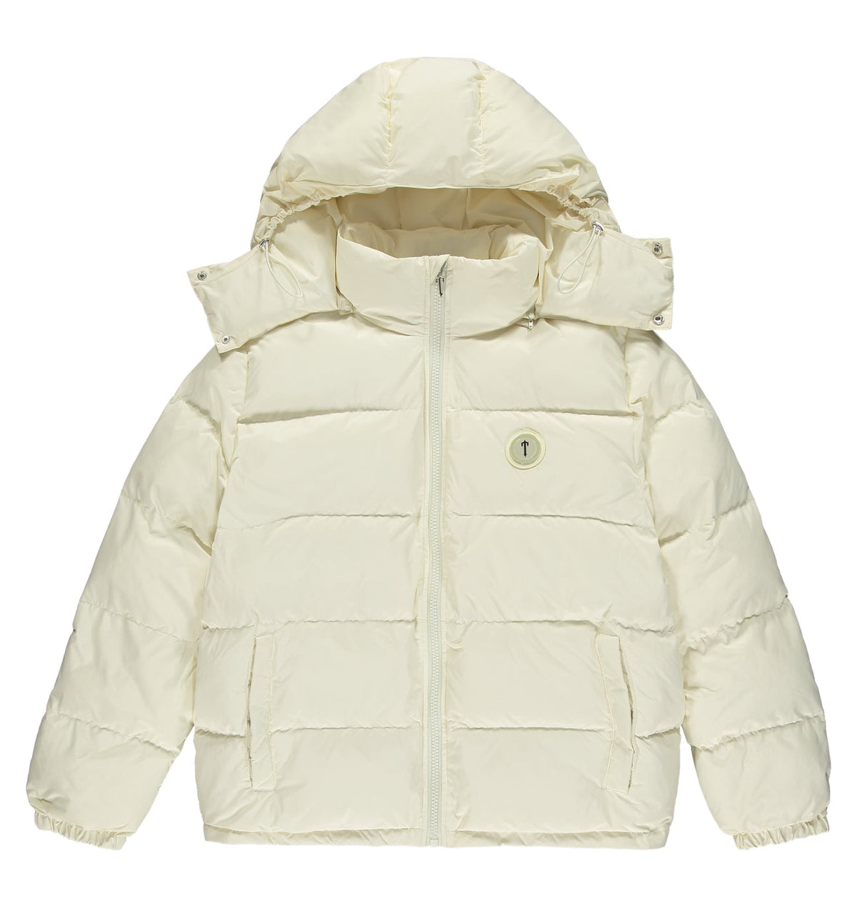 Trapstar cream irongate jacket with detachable hood