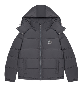 Trapstar stone grey irongate jacket with detachable hood