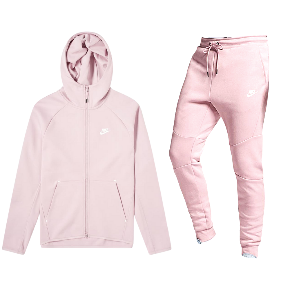 Nike Tech Fleece Set - Plum Chalk (Old Season) - No Sauce The Plug